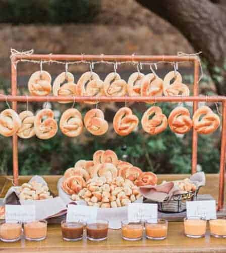 puestos de comida que aun no has visto en las bodas