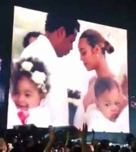 Beyoncé y Jay Z muestras fotos de su décimo aniversario