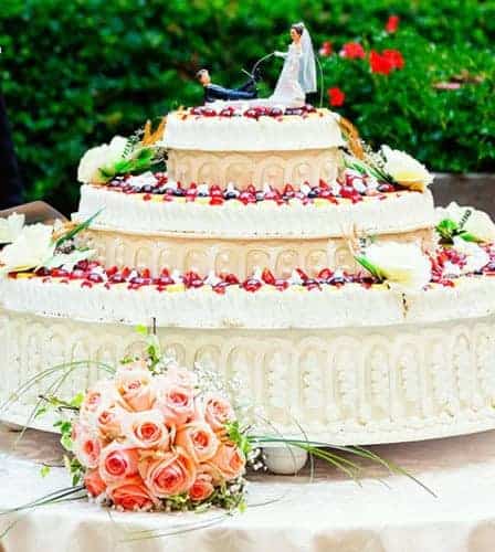 tartas para bodas en verano