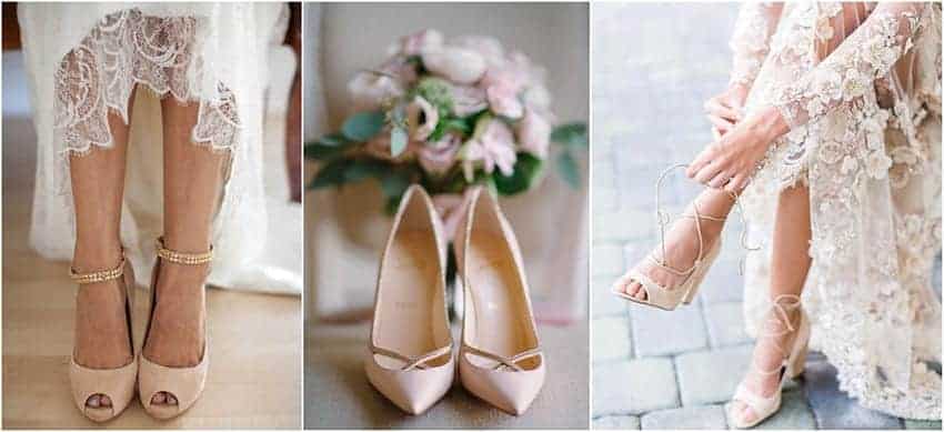 tendencias en zapatos para novias