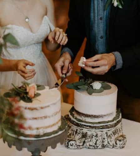 Cómo conseguir una tarta de boda barata