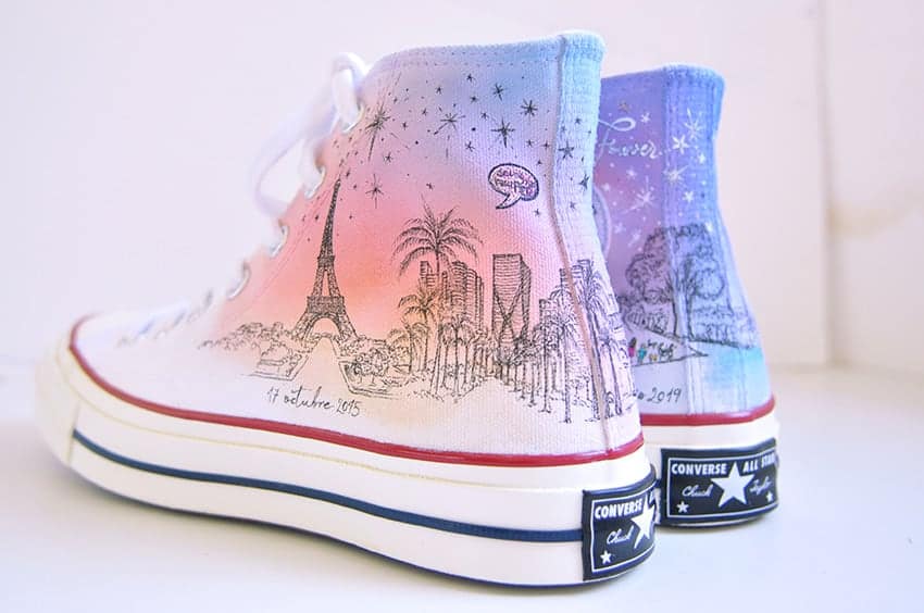 Converse personalizadas de Marian Loves Shoes