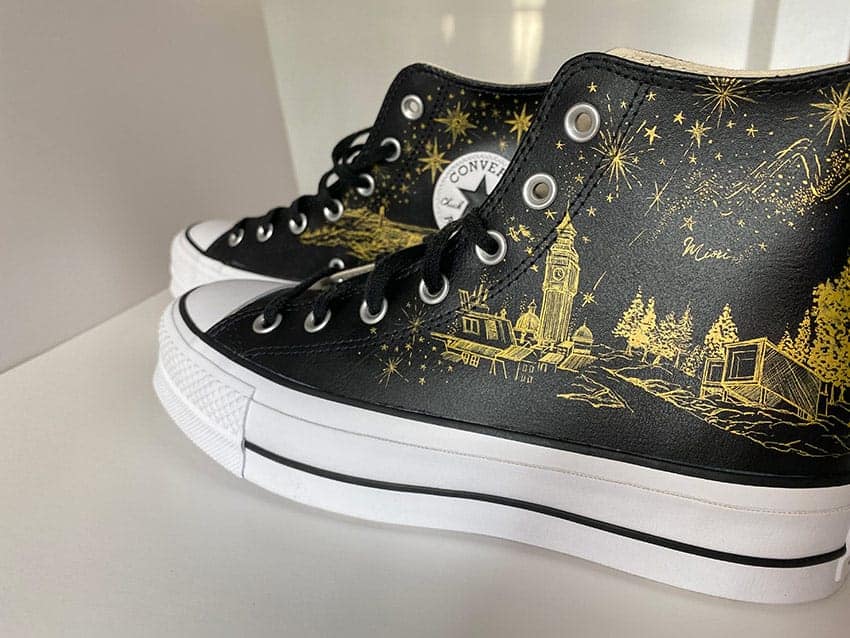 Converse personalizadas de Marian Loves Shoes