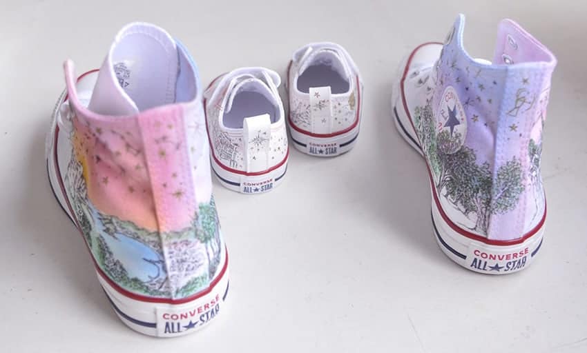 Converse personalizadas de Marian Loves Shoes