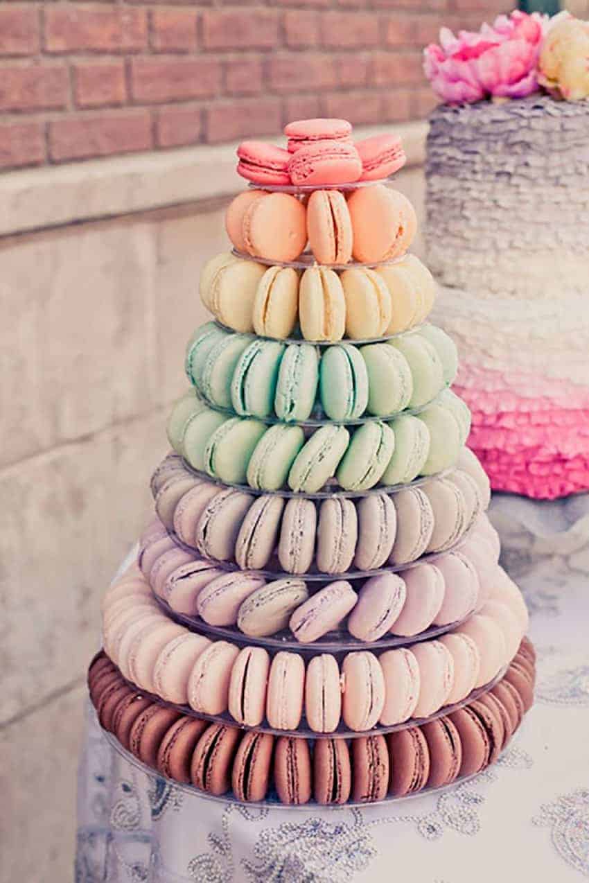 Alternativas a la tarta nupcial
