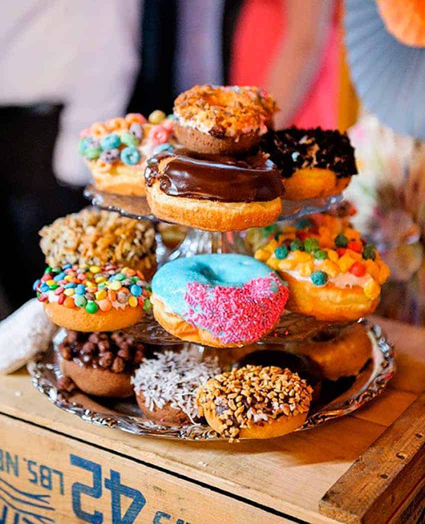 Alternativas a la tarta nupcial
