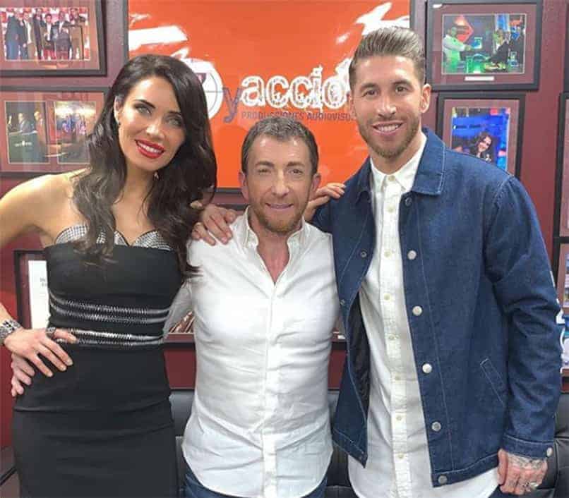 Sergio Ramos y Pilar Rubio