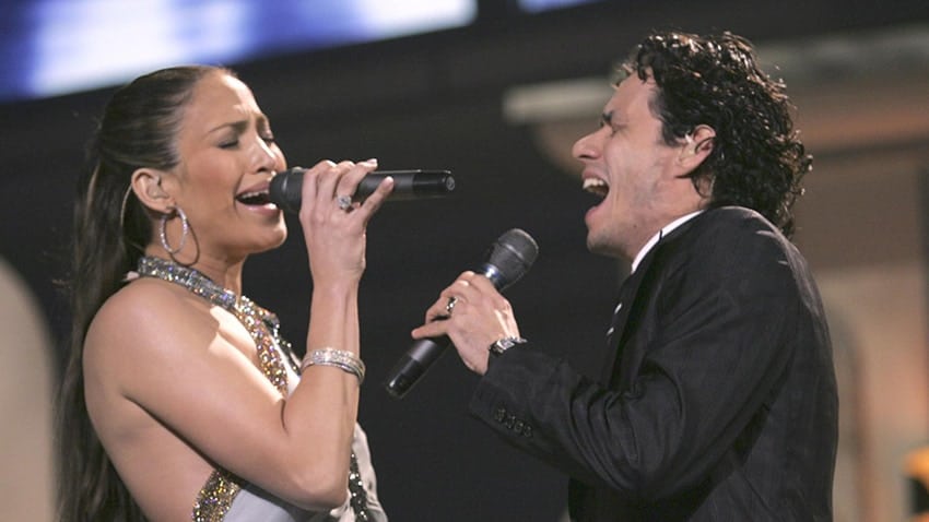 Jennifer Lopez y marc anthony