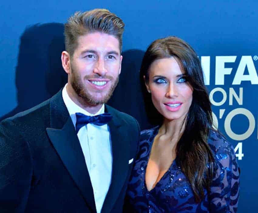 Pilar Rubio y Sergio Ramos