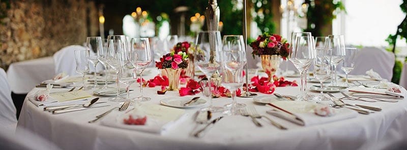 menú de boda exitoso