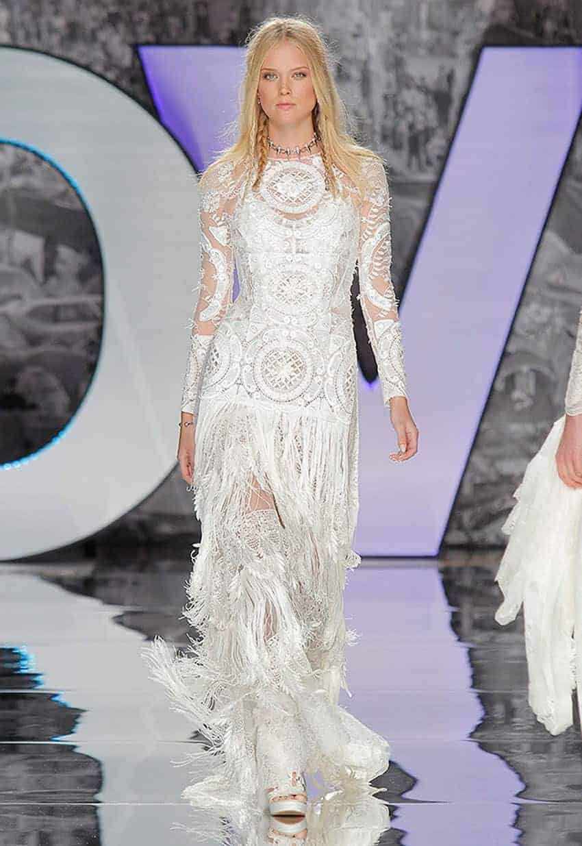 vestidos de novia de María Pombo