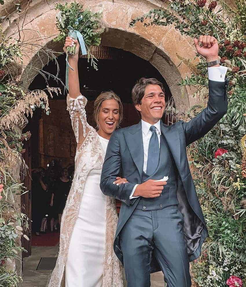 vestidos de novia de María Pombo