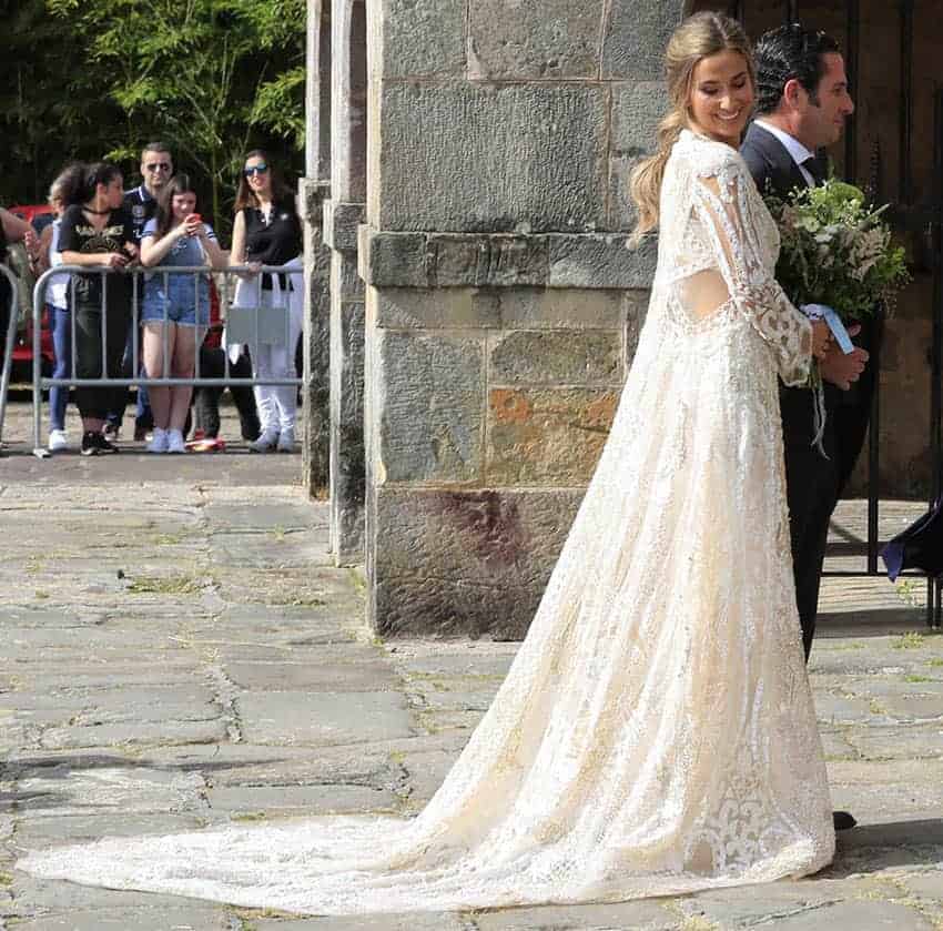 vestidos de novia de María Pombo