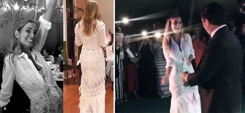 vestidos de novia de María Pombo