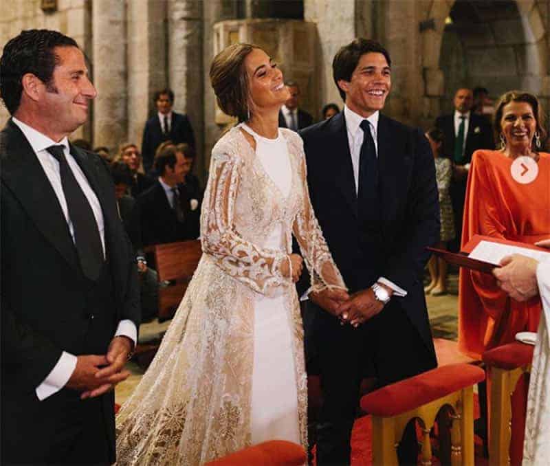 vestidos de novia de María Pombo