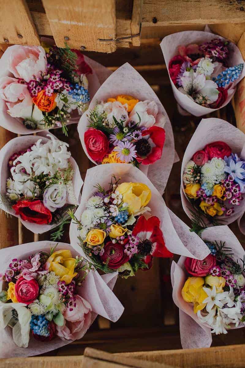 Flores para boda de verano