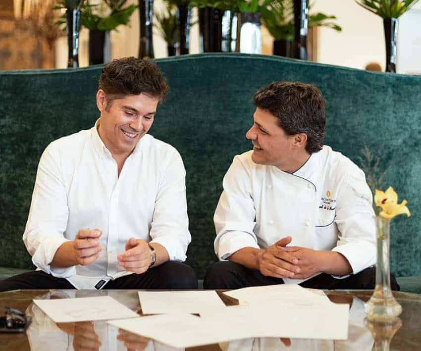 menú de Alta costura