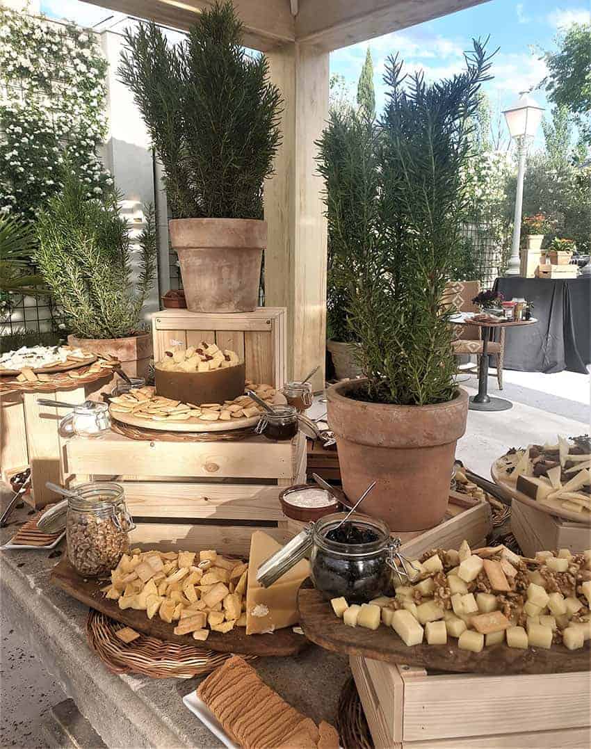 entrantes de boda