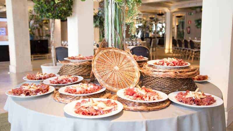 entrantes de boda