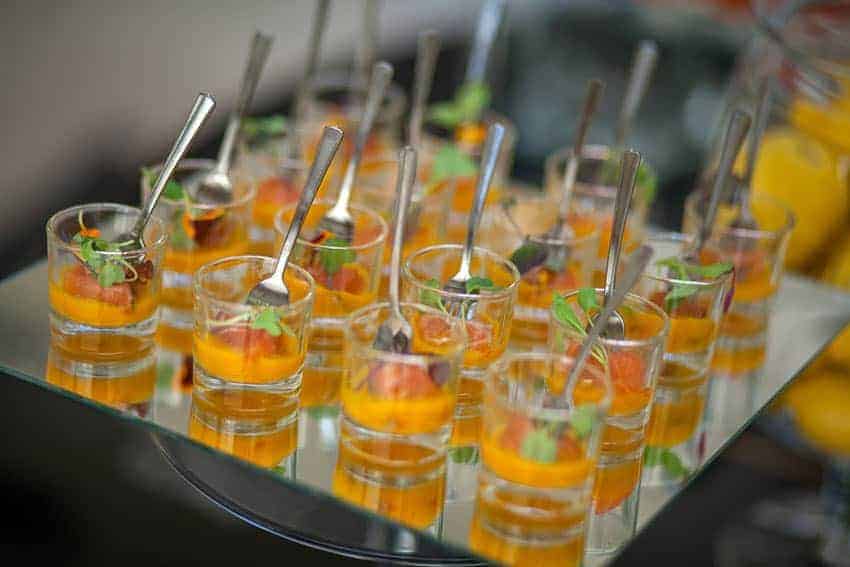 entrantes de boda