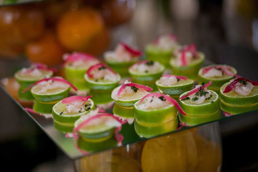 entrantes de boda
