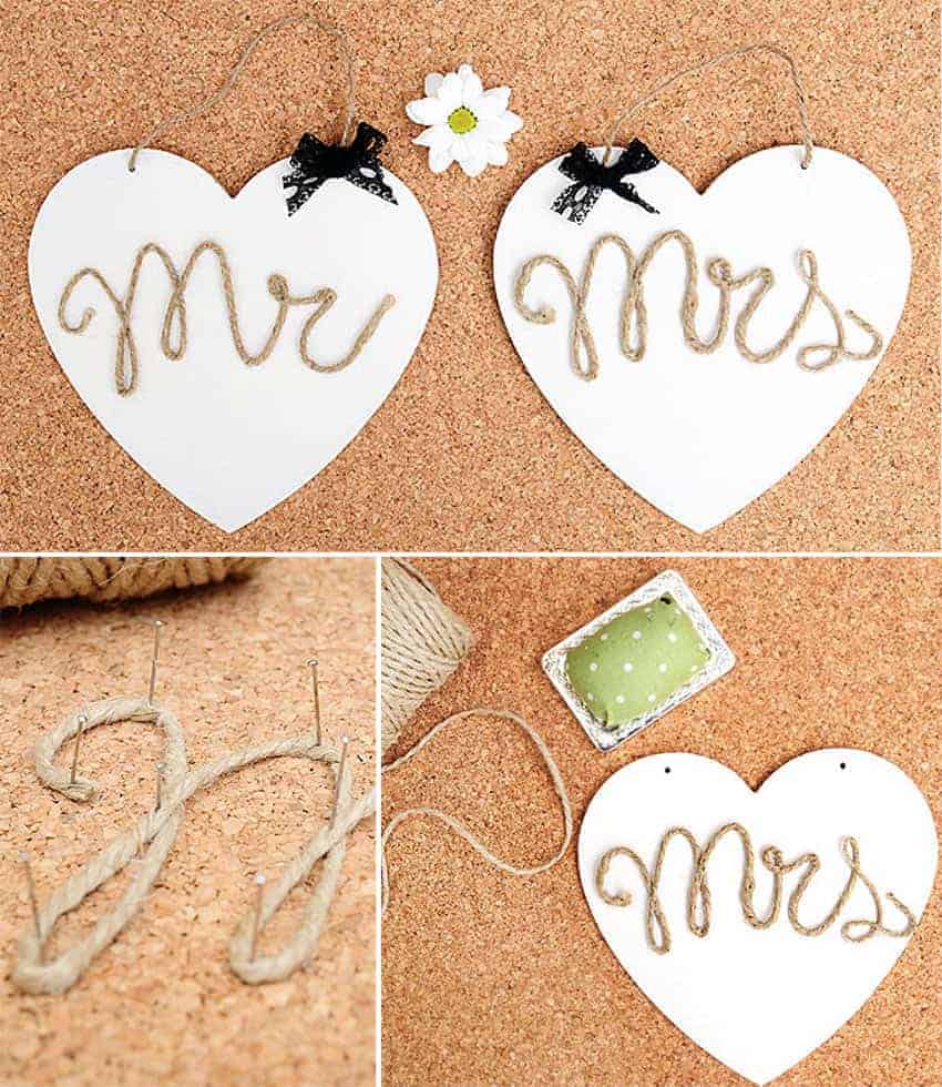 manualidades fáciles para bodas