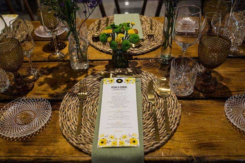 tendencias en decoración de mesas de boda