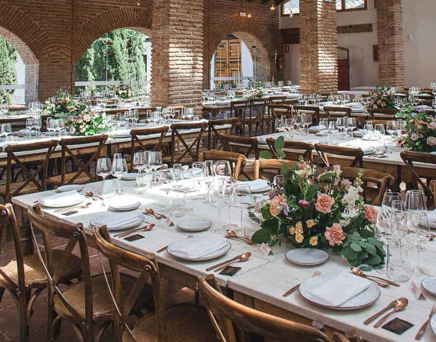 tendencias en decoración de mesas de boda