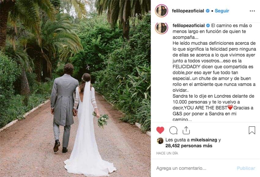 Sandra Gago y Feliciano López
