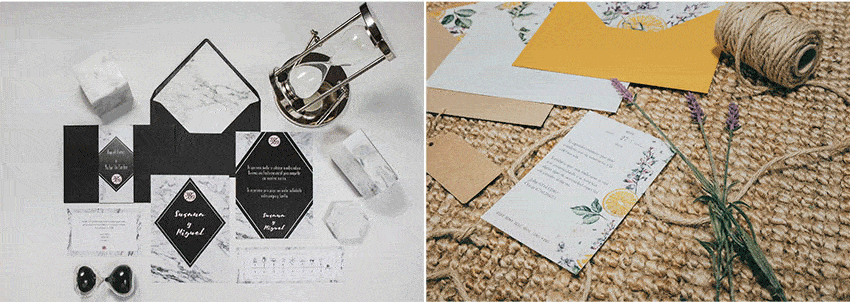elegir las invitaciones de boda