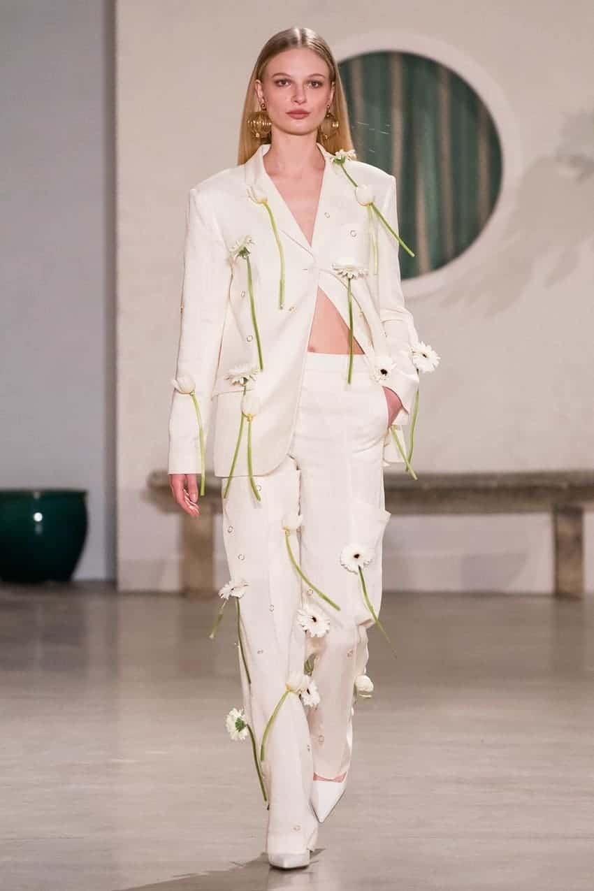traje de chaqueta de Jacquemus