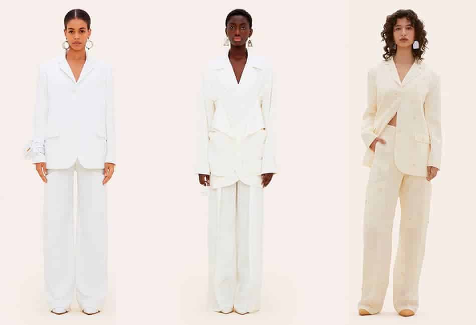 traje de chaqueta de Jacquemus