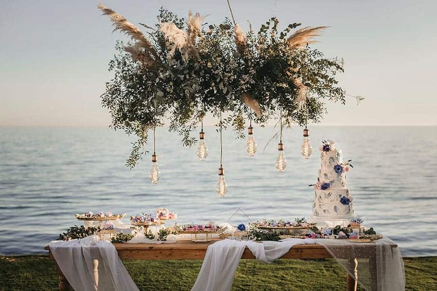 Iluminación decorativa para bodas. Editorial Tabarca. Sweet Angel WP