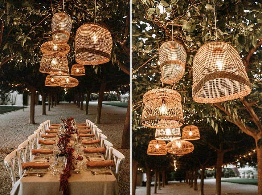 Iluminación decorativa para bodas. Editorial Benigalip. Sweet Event WP