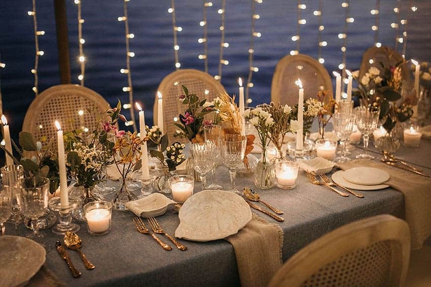 Iluminación decorativa para bodas. Editorial Tabarca. Sweet Angel WP