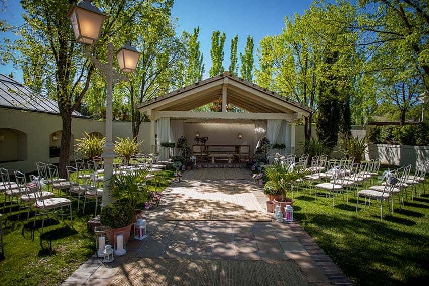 Casarse en viernes o en domingo: ceremonia en Villa Laureana